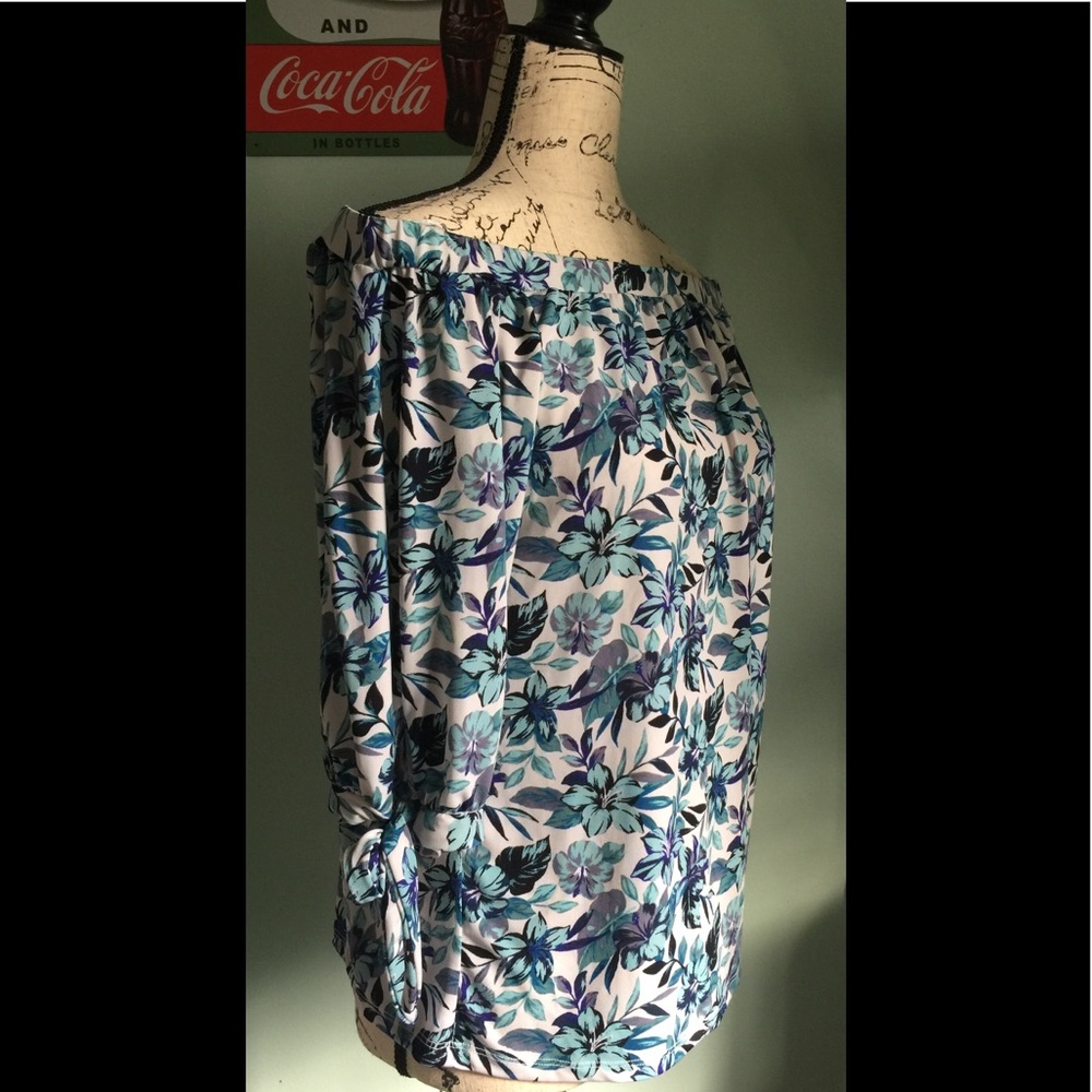 Sears Simply Styled Polyester Top Large